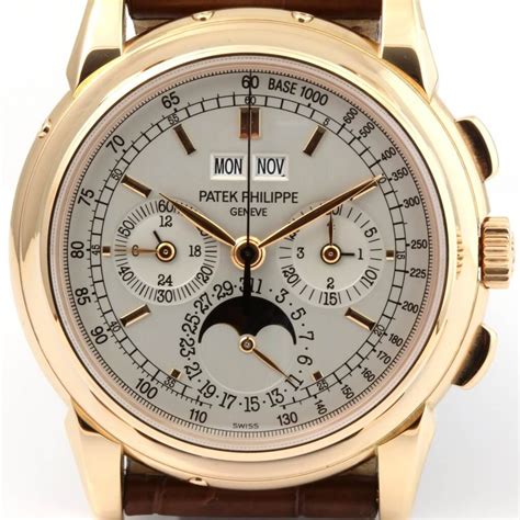 patek philippe perpetual calendar moonphase chronograph|Patek Philippe annual calendar price.